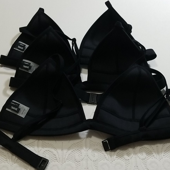 57T Aqua/teal Triangl bikini top 1 top select size - Picture 2 of 7